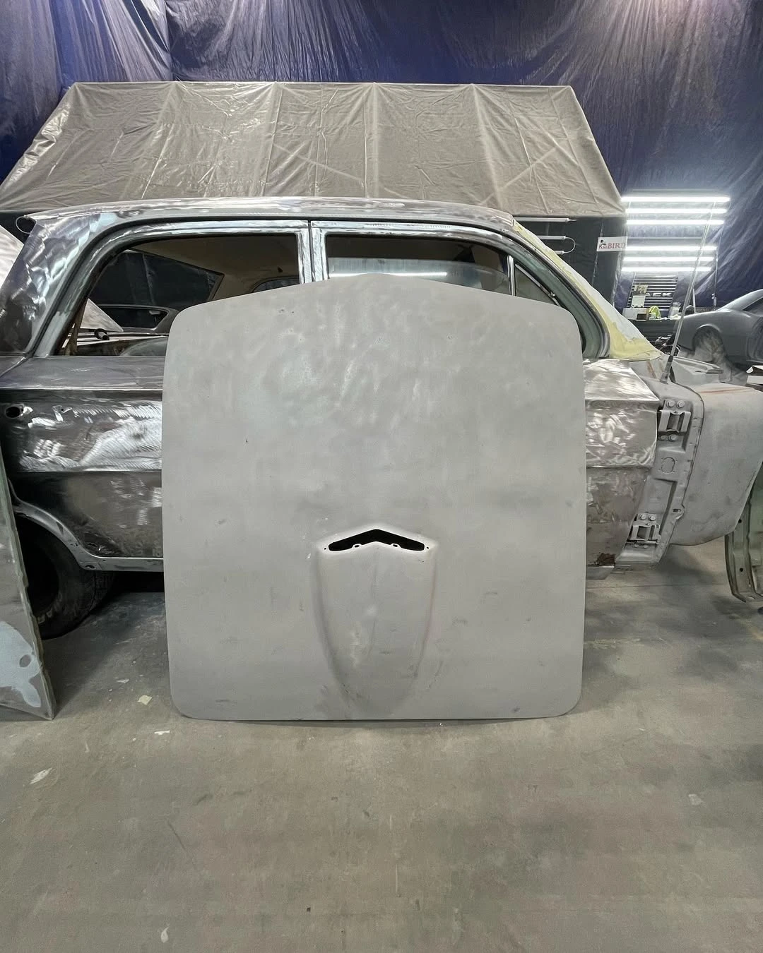 Heavy Coated Hood - After