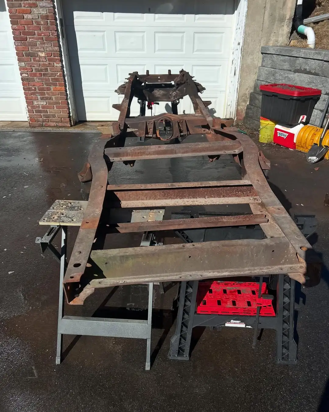 Car Frame - Before