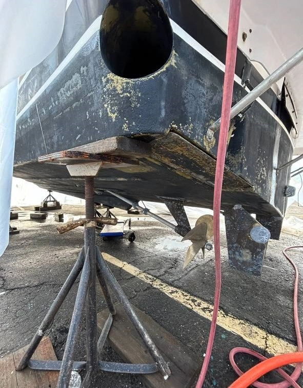 Painted Boat - Before